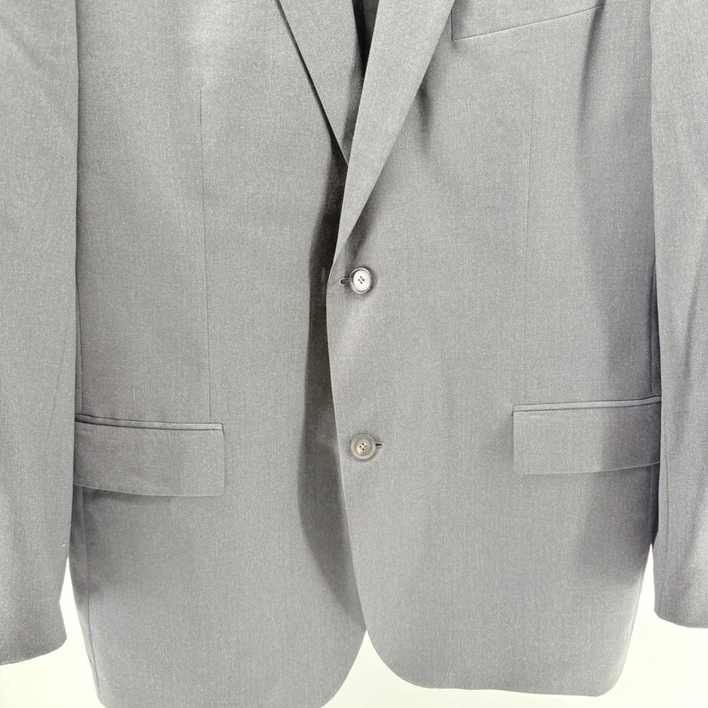 Hugo BOSS Black Two Button Blazer Virgin Wool‎ Jacket Business 46L